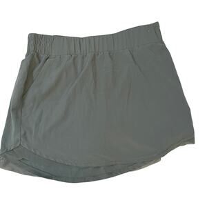 RBX Gray Athletic Skort Built In Shorts Size Large